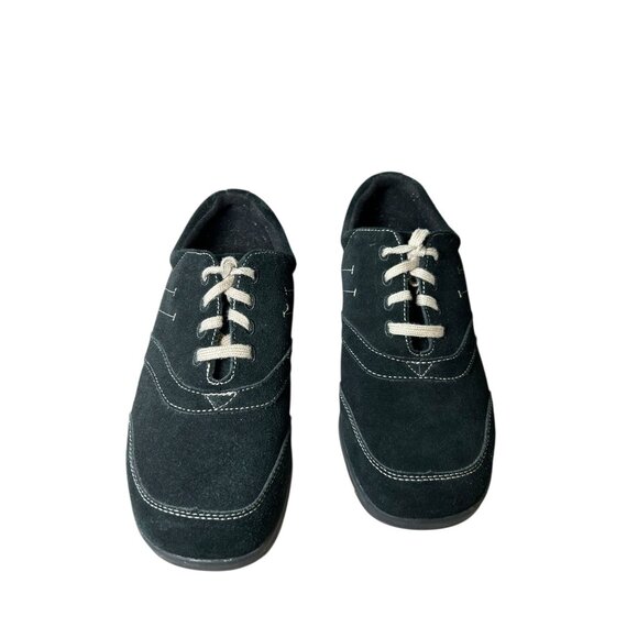 Drew Columbia Sneakers Balance Shoes Black Suede Women's 9.5 XW Cushion Support - Picture 2 of 16